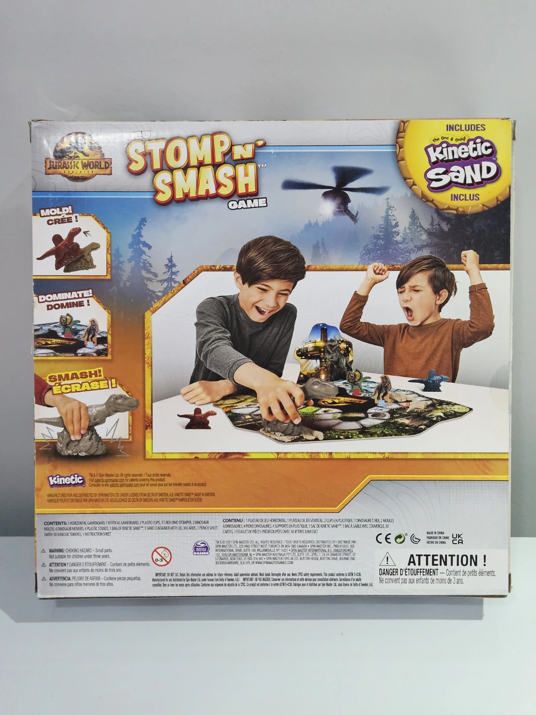 Jurassic World Dominion, Stomp N’ Smash w/ Kinetic Sand 🏆 - photo 2
