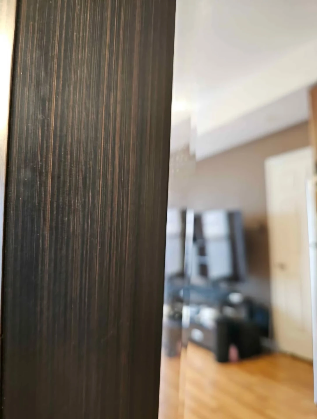 Large Mirror with Dark Wood Frame 🥕 - photo 4