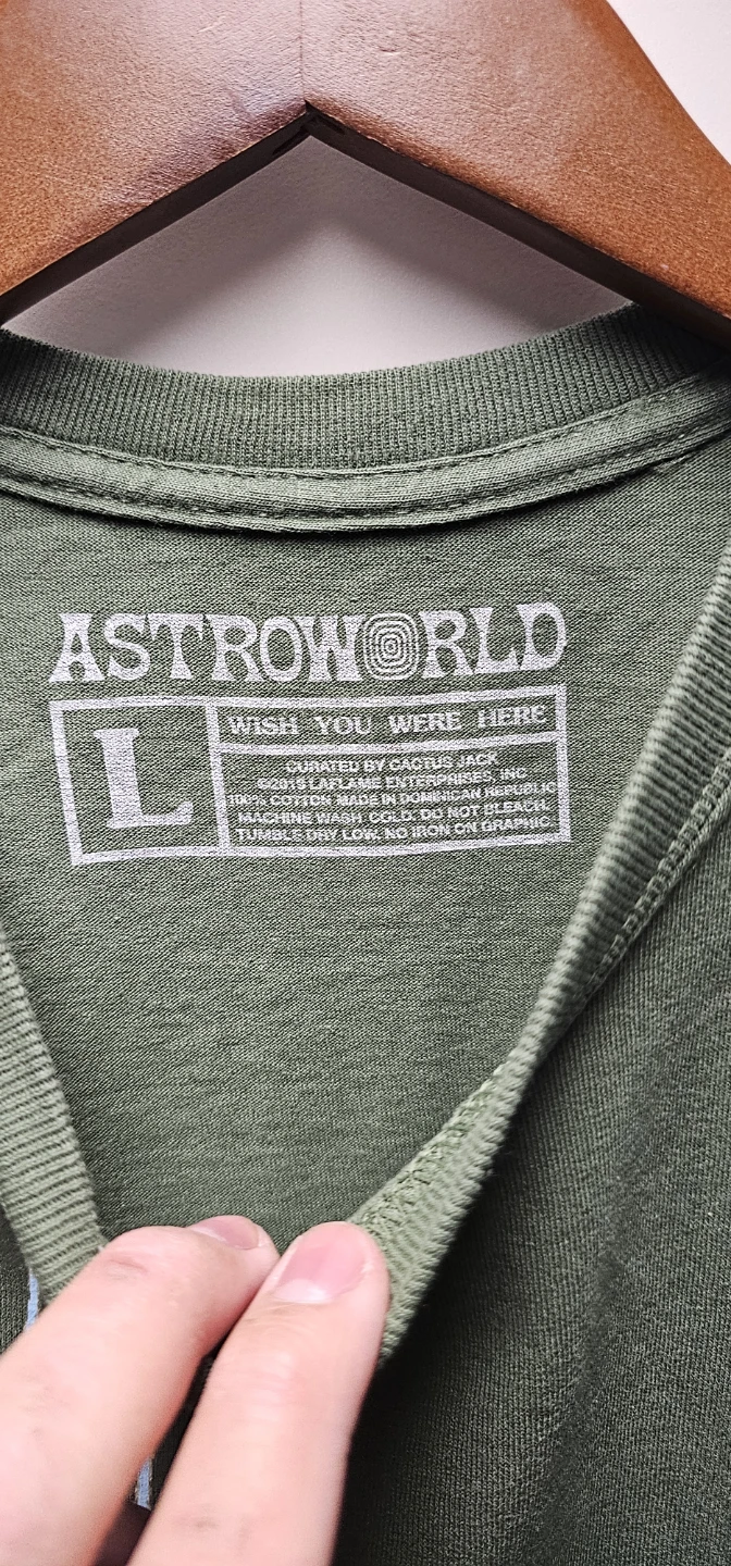 Travis Scott Astroworld Europe 2019 Tour Tee - photo 3