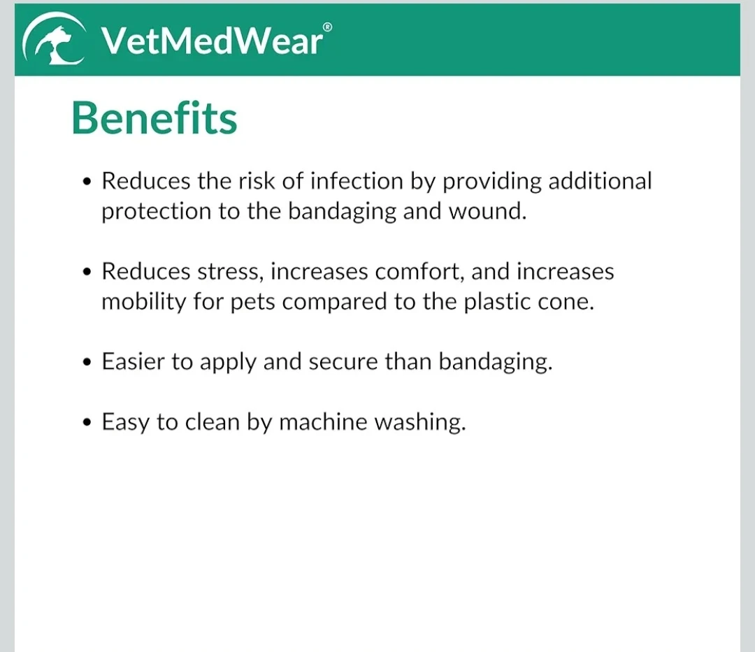 Hip and Thigh Wound Protective Sleeve for Dogs...New...XXL - photo 5