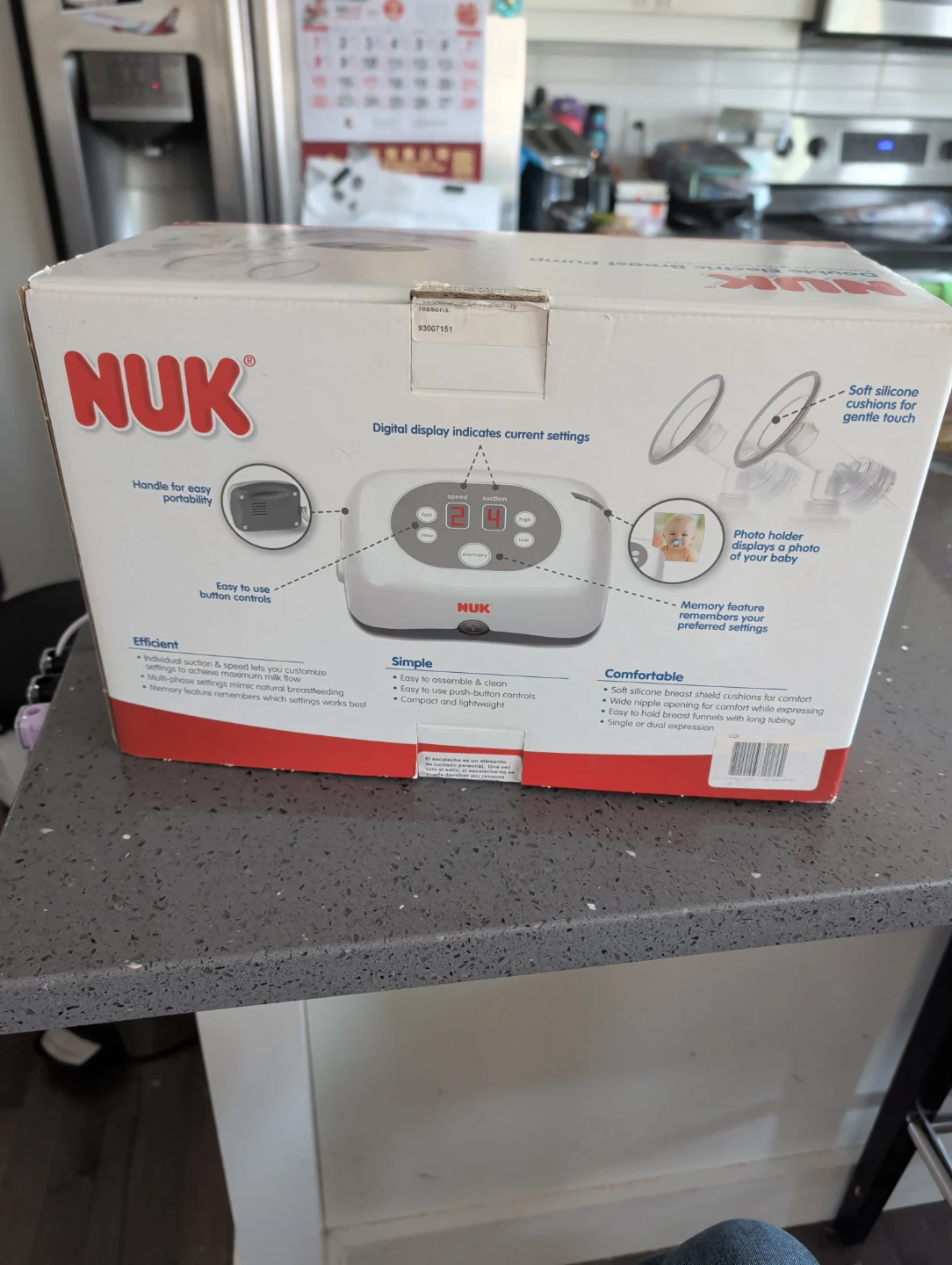NUK Double Electric Breast Pump - photo 2