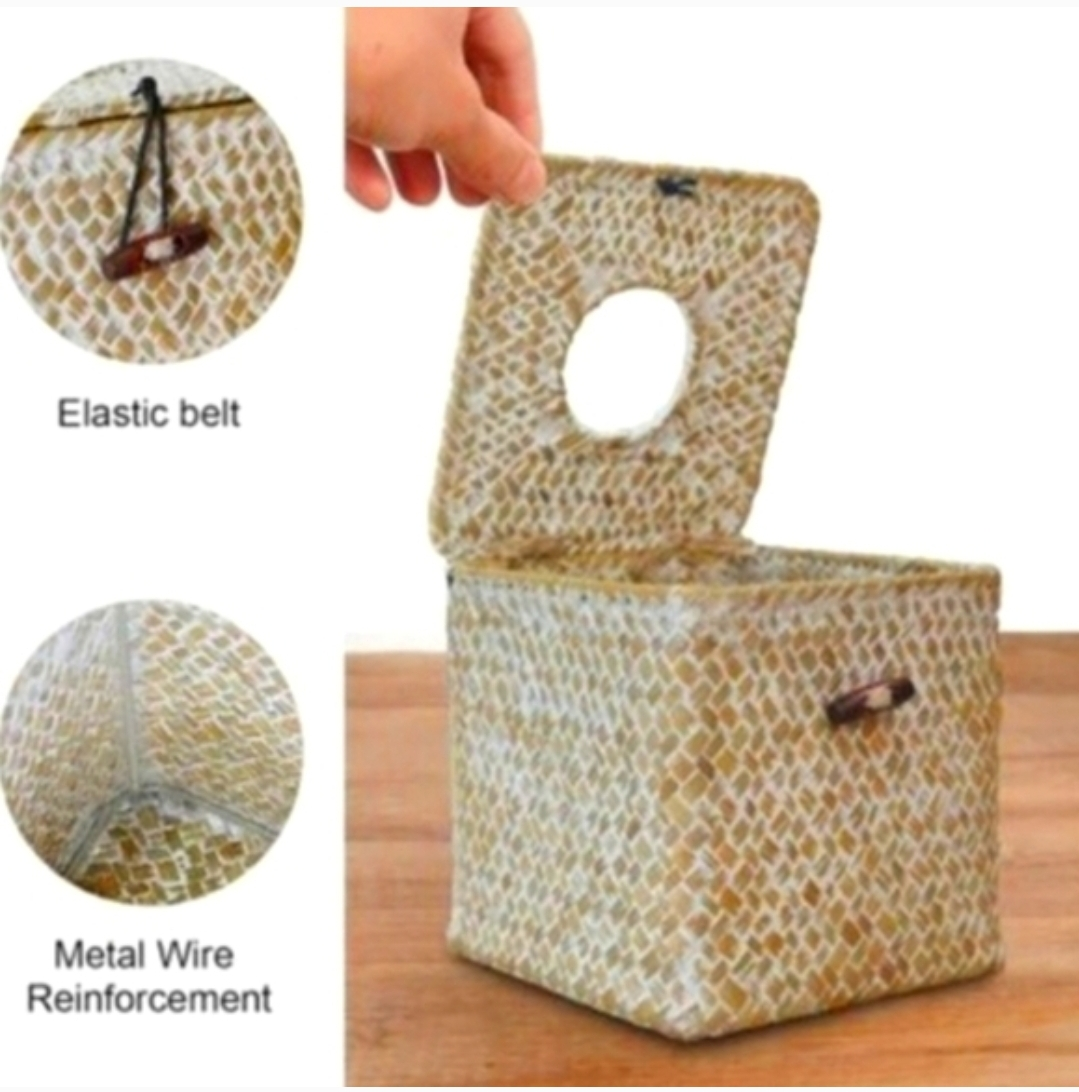 Handwoven Seagrass Basket | Artisan Crafted, Eco-Chic Storage - photo 2