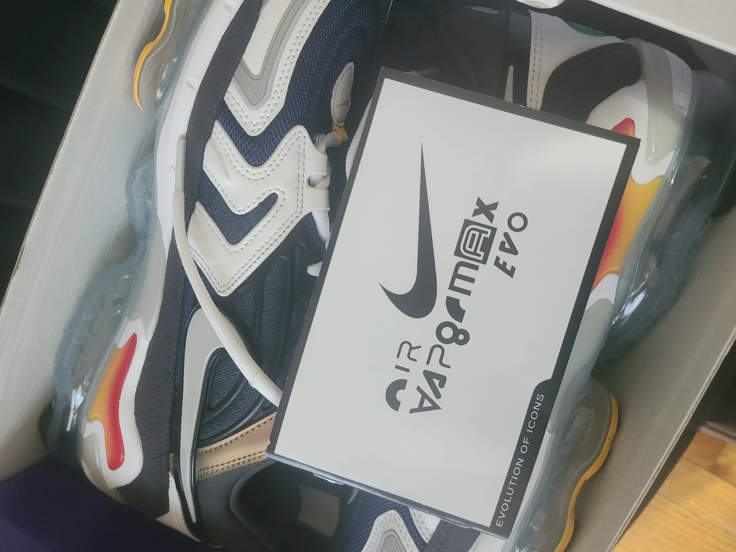 Nike Air VaporMax EVO  "Midnight Navy" size 10.5 - photo 2