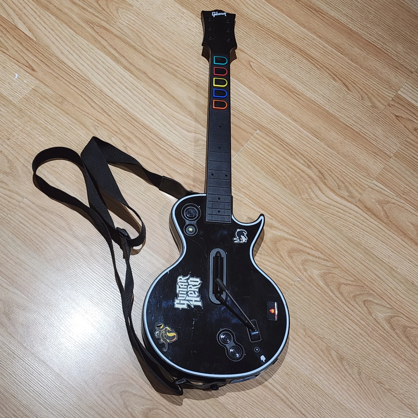 XBOX 360 Wireless Gibson Les Paul Guitar Hero Controller