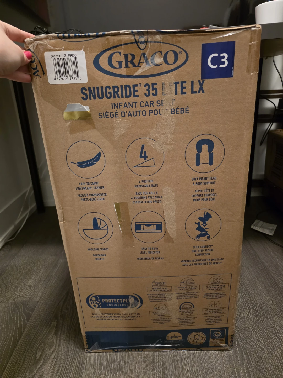 Graco SnugRide 35 Lite LX Infant Car Seat - Bran New Never Used - photo 4