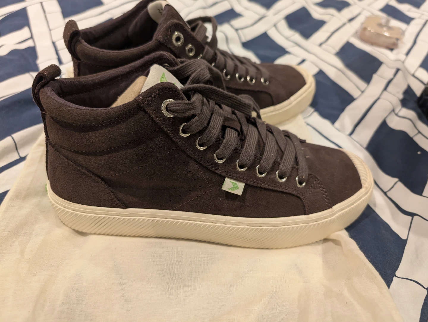 Cariuma Brown Suede High Top Sneakers - photo 2