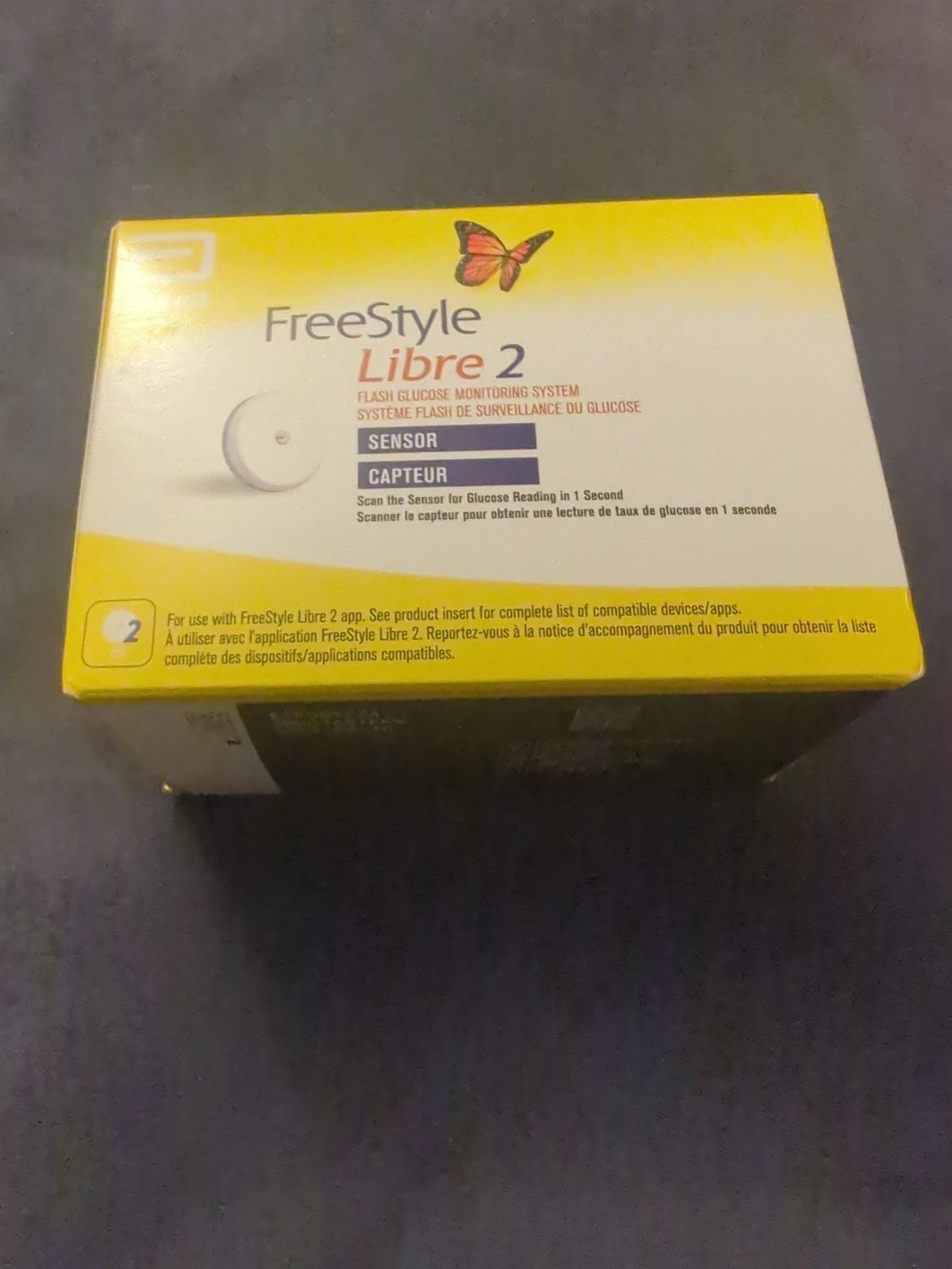 Abbott Freestyle Libre 2 Flash Glucose Monitoring System Sensor - photo 2