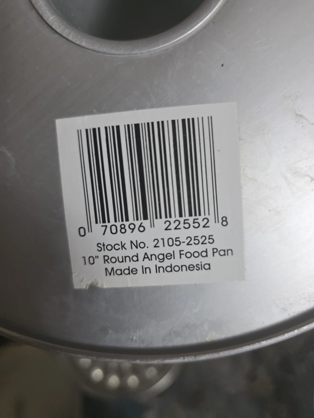 10" Round Angel Food Pan - photo 5