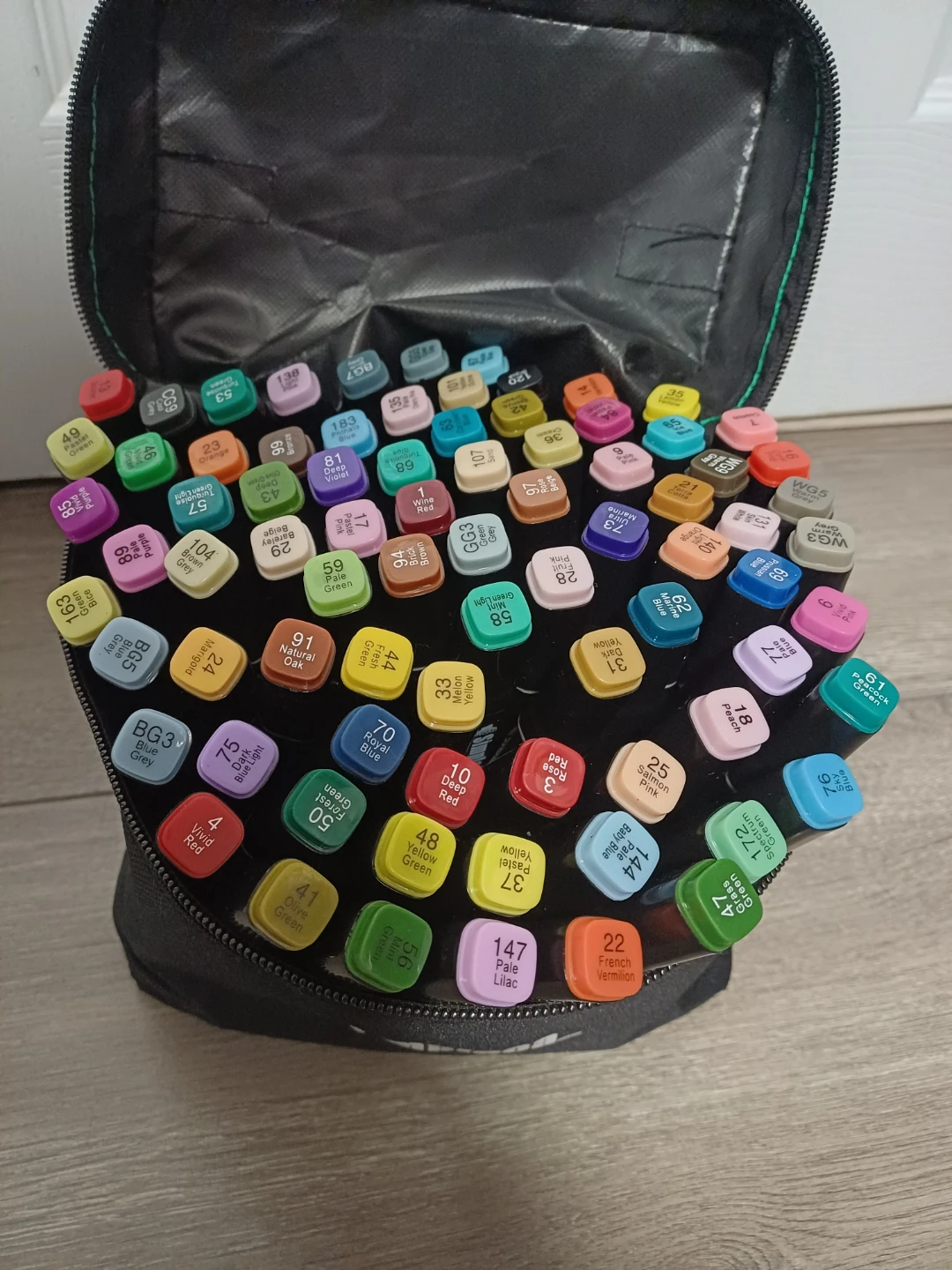 80-Pieces Simpleoa Alcohol Marker Set with Case - photo 2