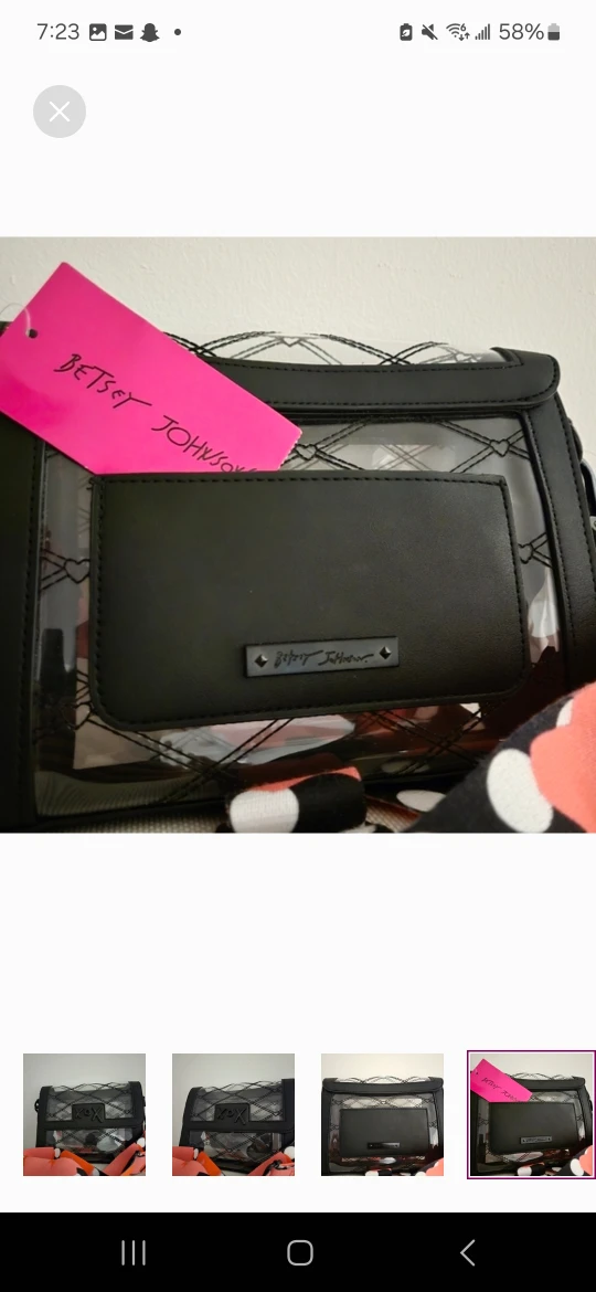 NEW Betsey Johnson Purse 🏆 - photo 4
