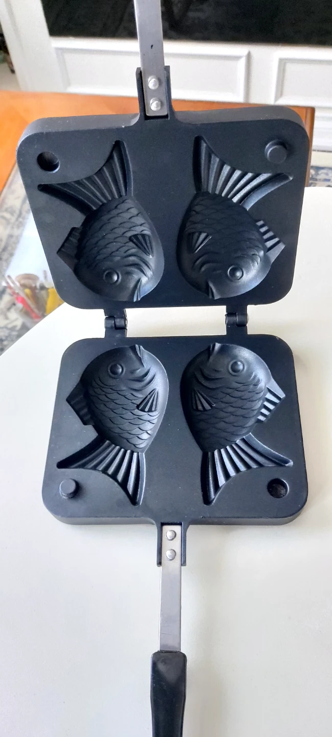 Fish-shaped Taiyaki Maker Pan - photo 2