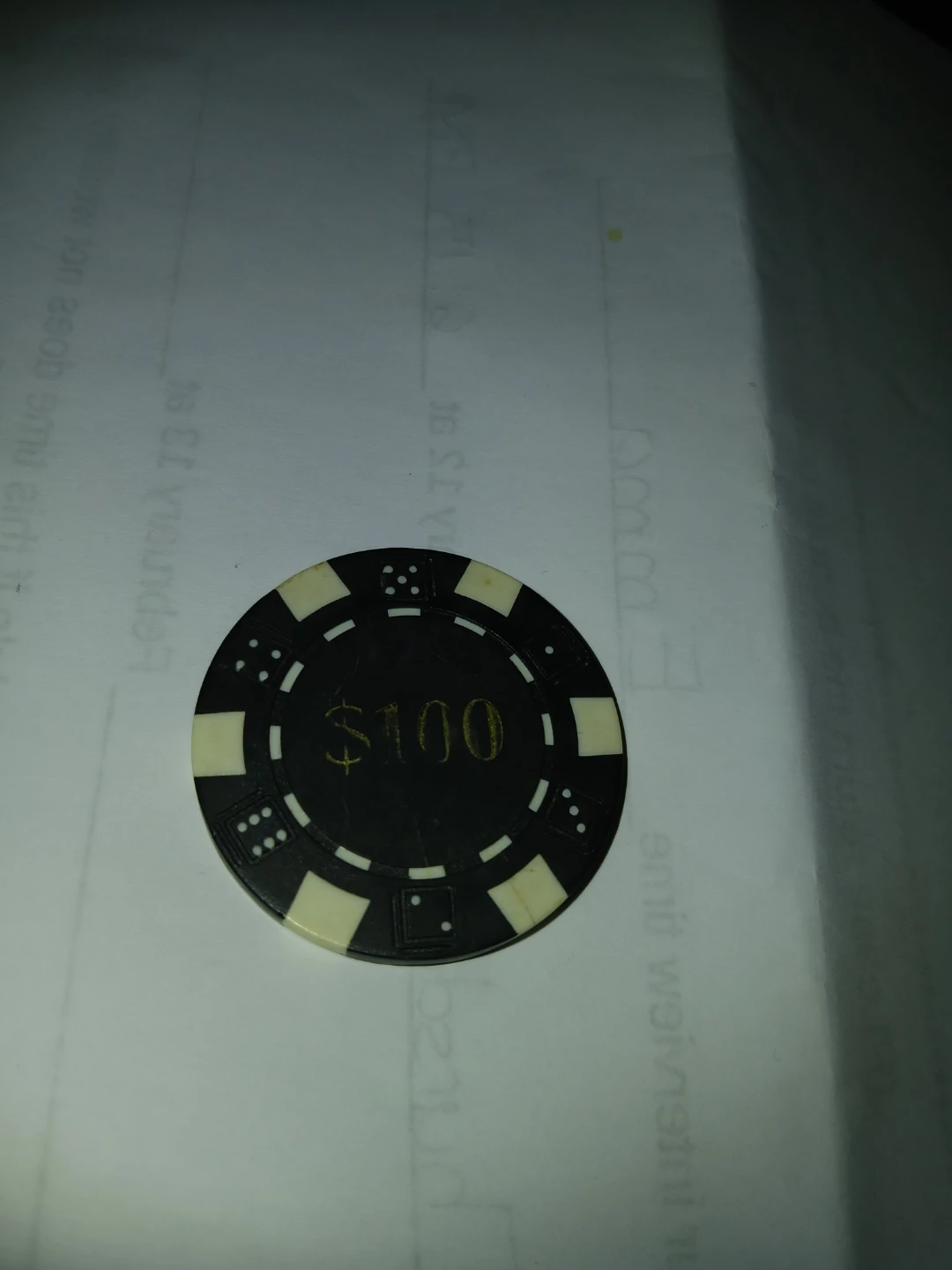 Las Vegas Casino Poker Chip - photo 2