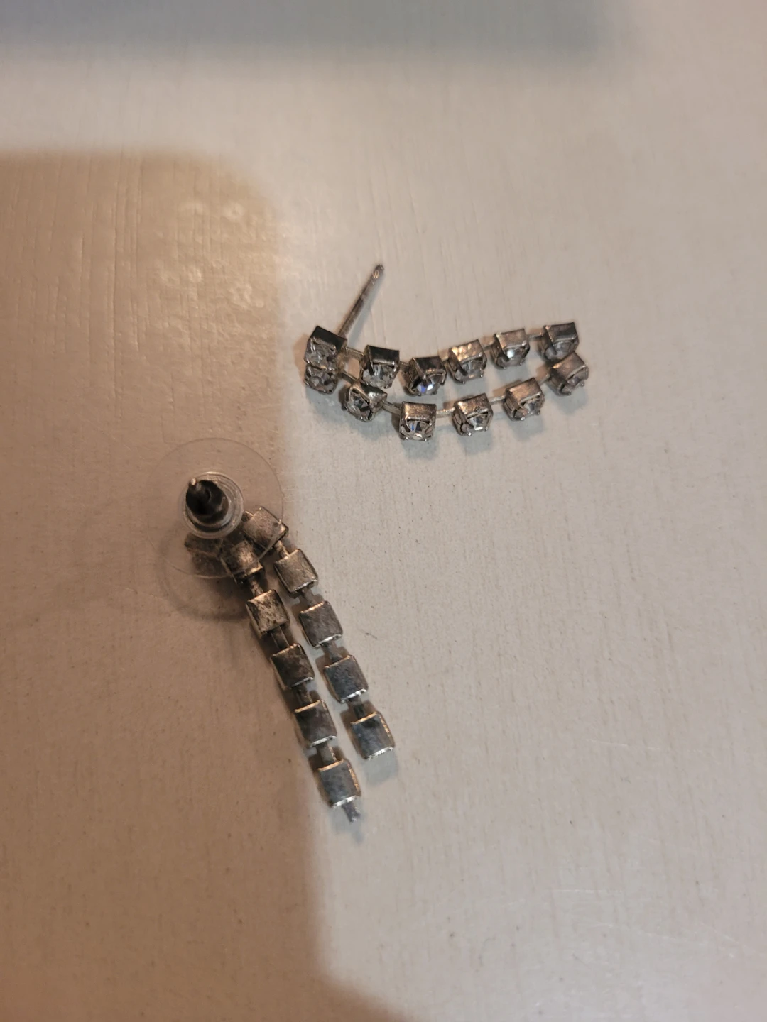 Silver-Tone Dangle Earrings - photo 2