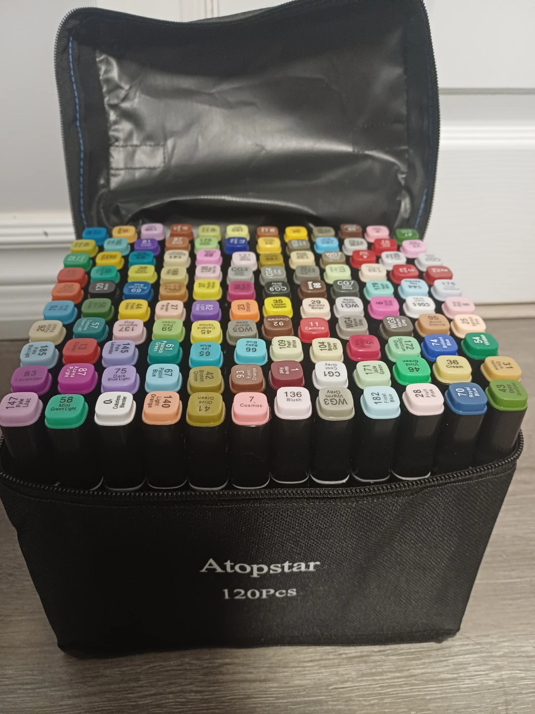 Atopstar 120-Piece Marker Set