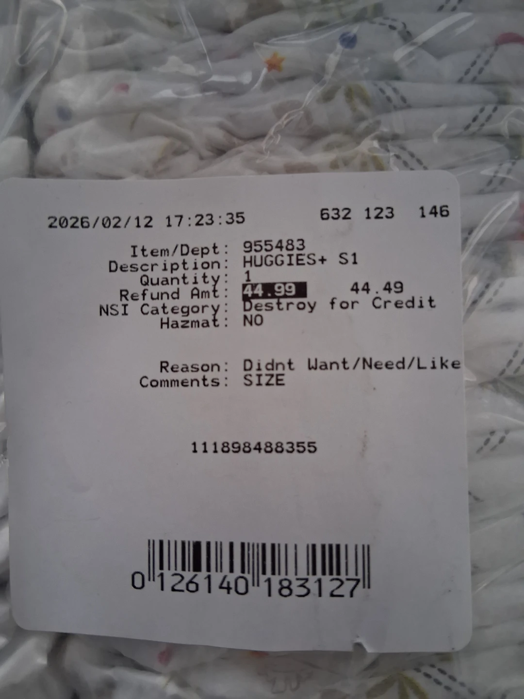 Huggies Little Snugglers Plus Size 1 Diapers (3 packs) - photo 4