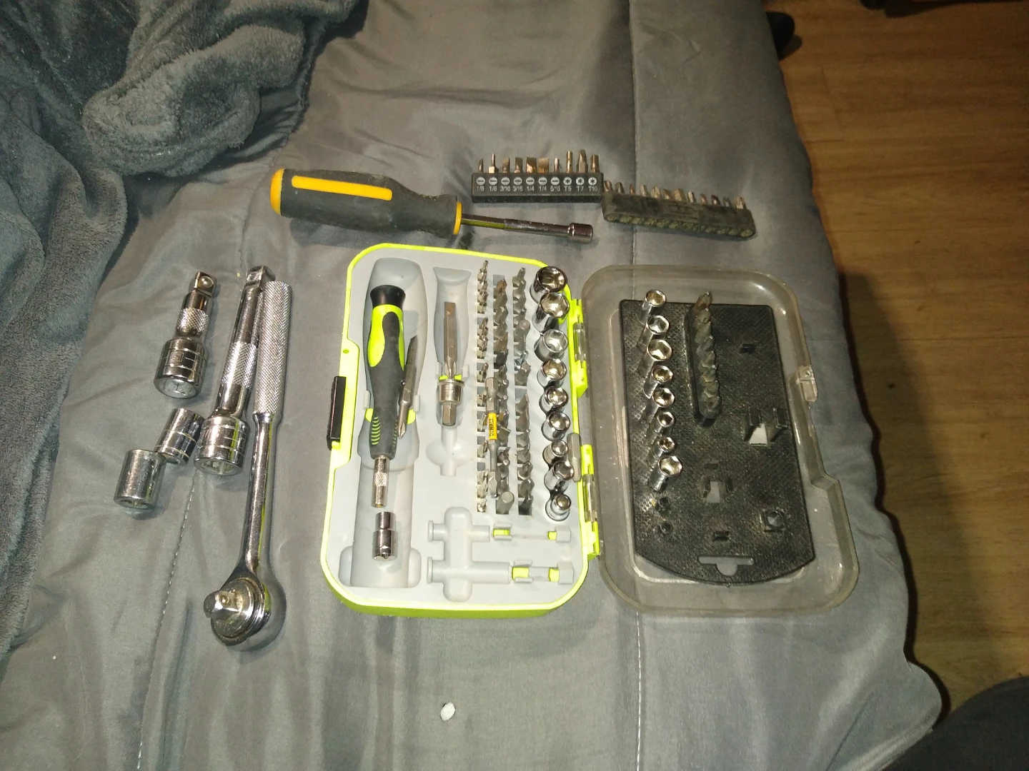 Two socket sets