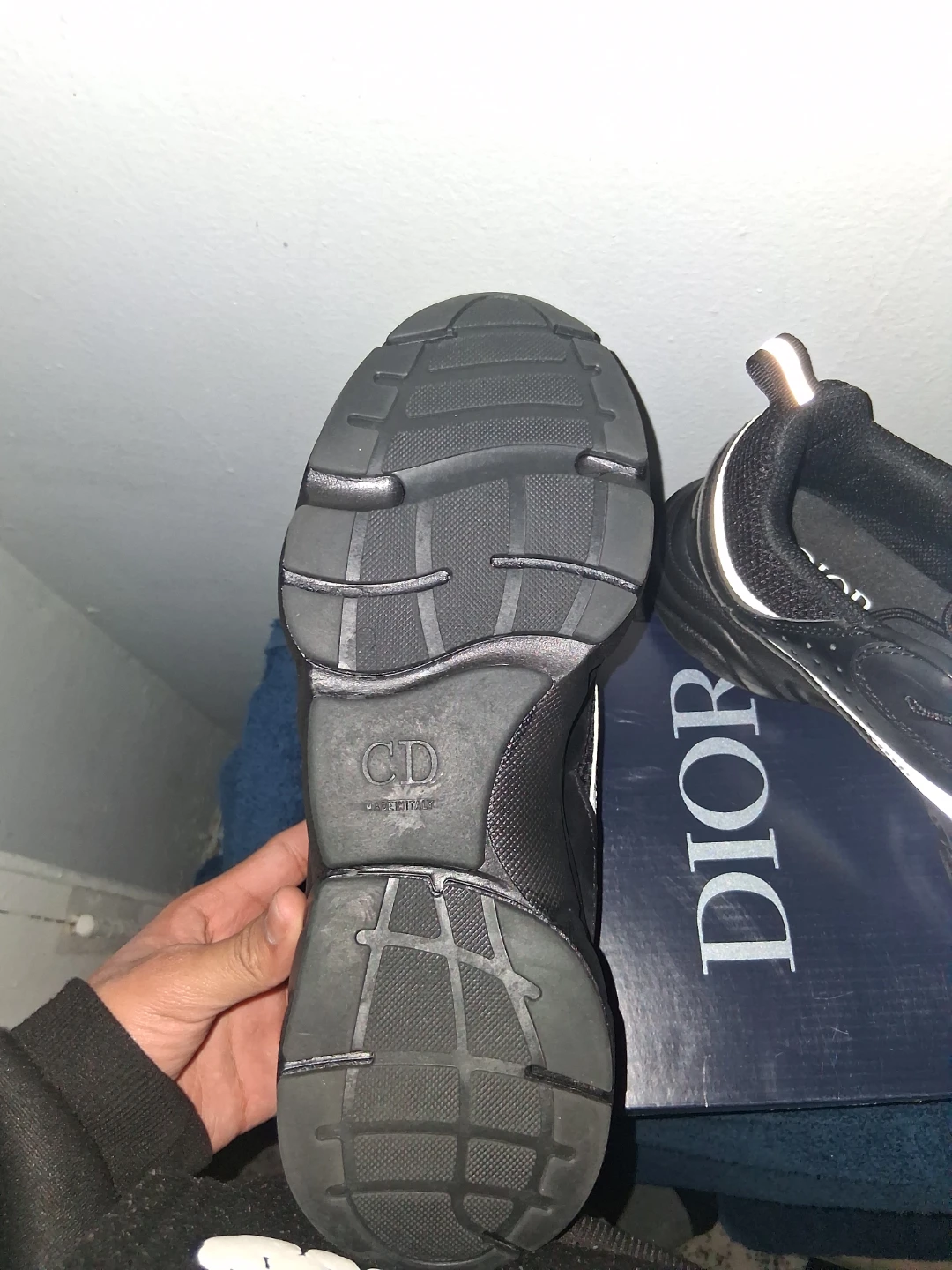 Dior B22 Sneakers - Black/White - photo 2