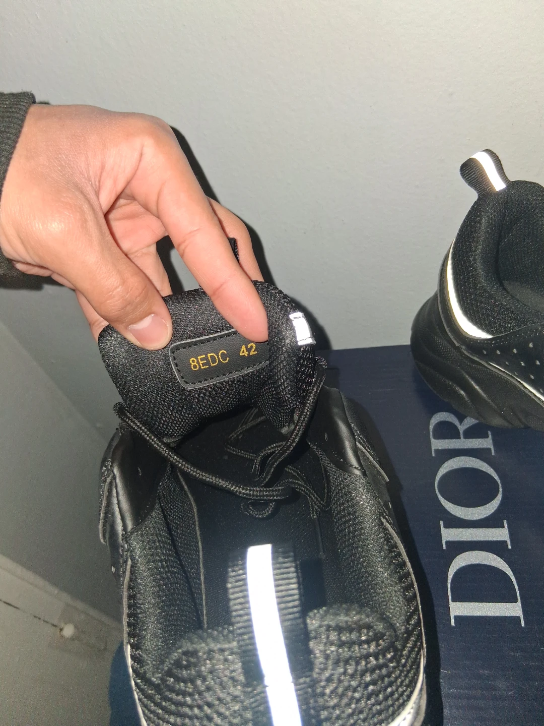 Dior B22 Sneakers - Black/White - photo 3