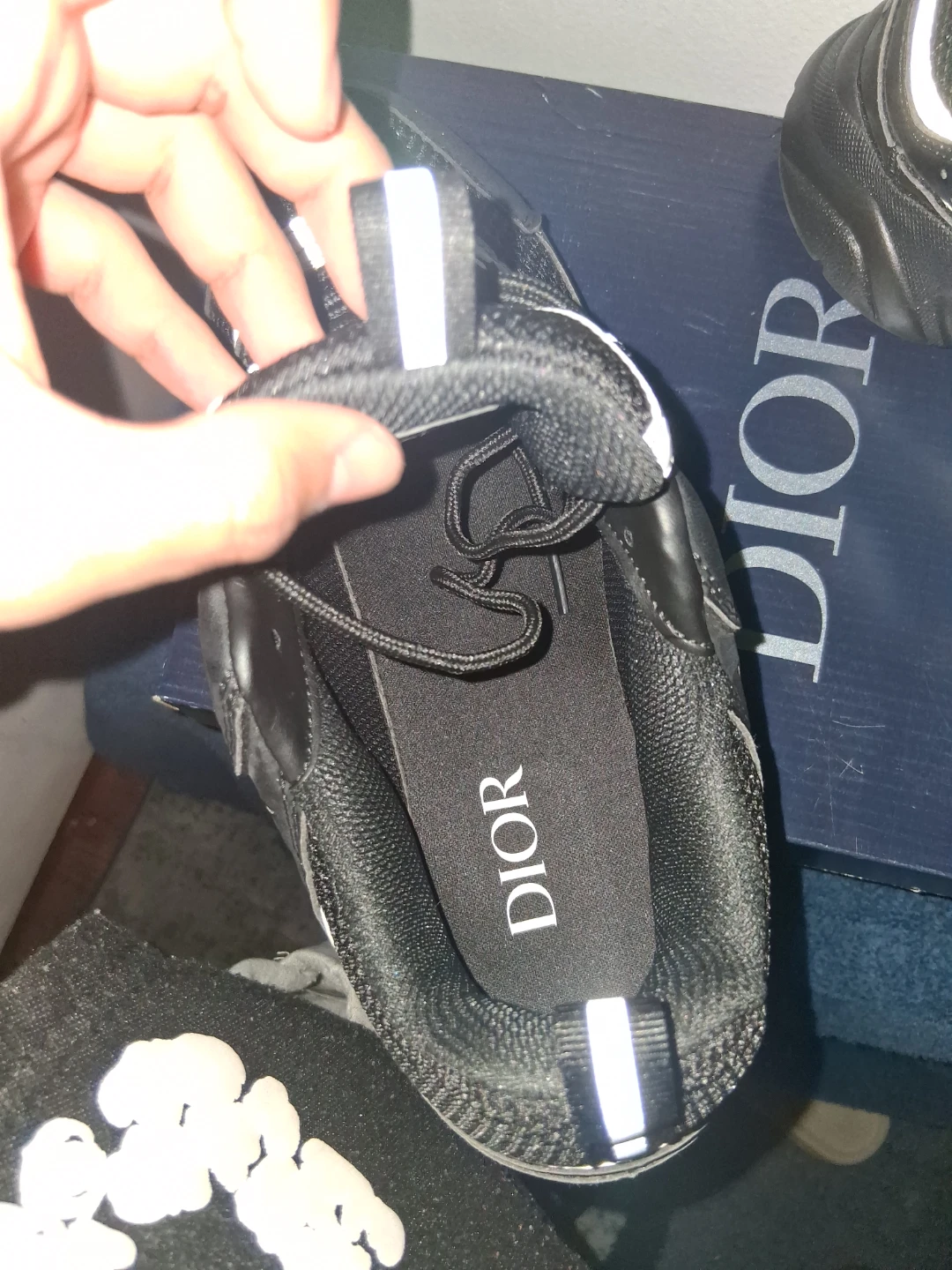 Dior B22 Sneakers - Black/White - photo 4