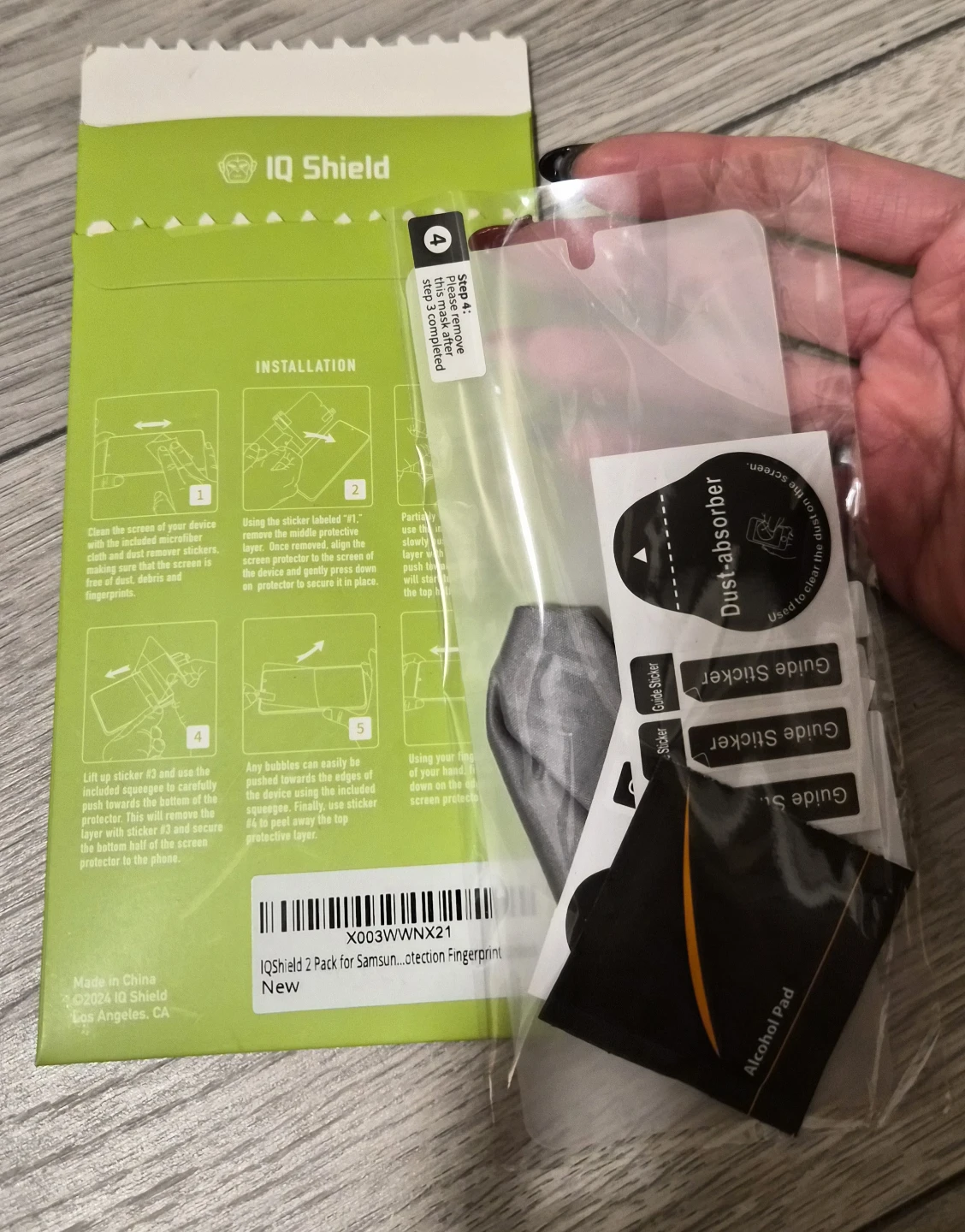 Screen protector for Samsung Galaxy Z Flip5 - photo 3