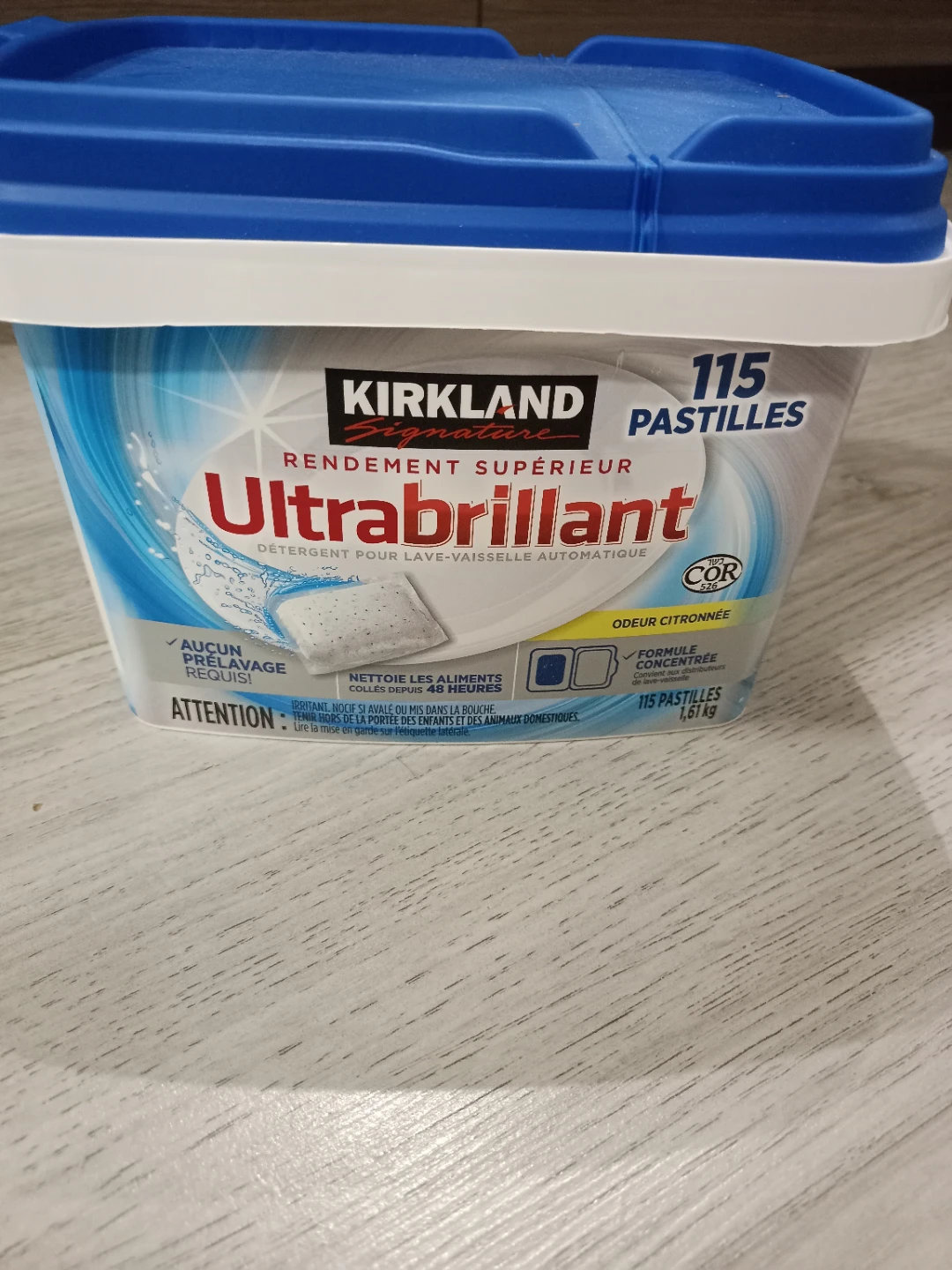 Kirkland Signature Ultrabillant Dishwasher Detergent Pastilles