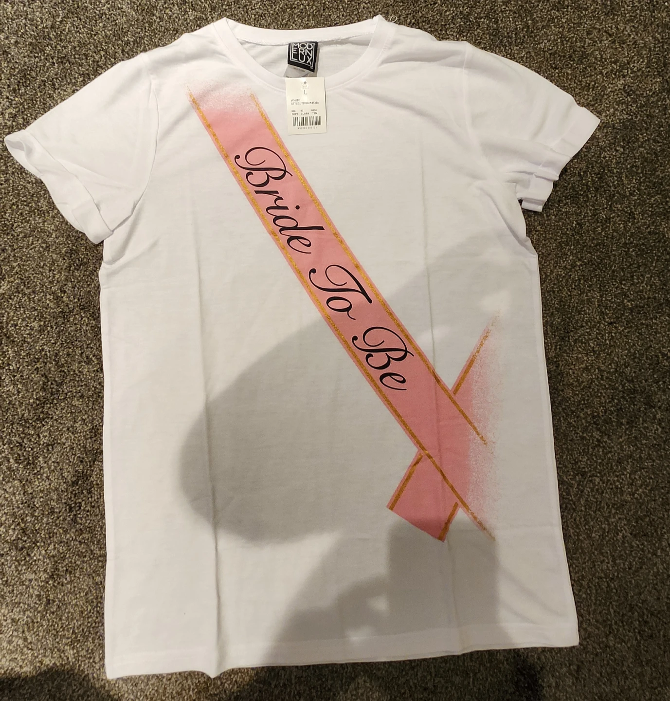 Modern Lux Bride To Be & Bridesmaid T-Shirts