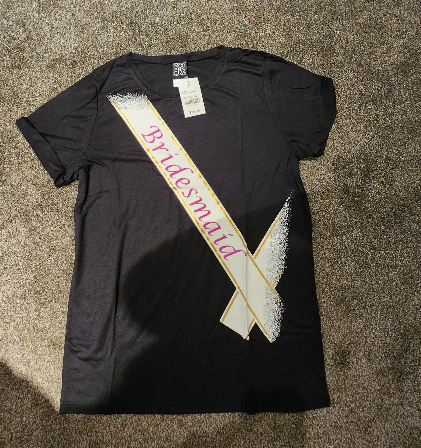 Modern Lux Bride To Be & Bridesmaid T-Shirts - photo 4