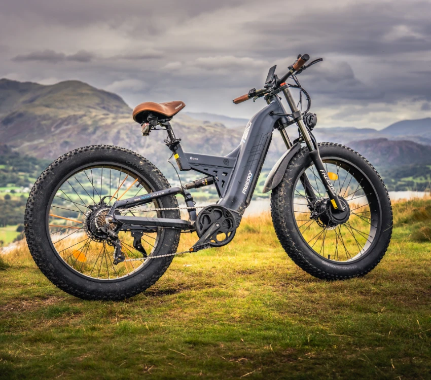 Full suspension, moutain bike. FreeSky Warrior E-Bike - photo 4