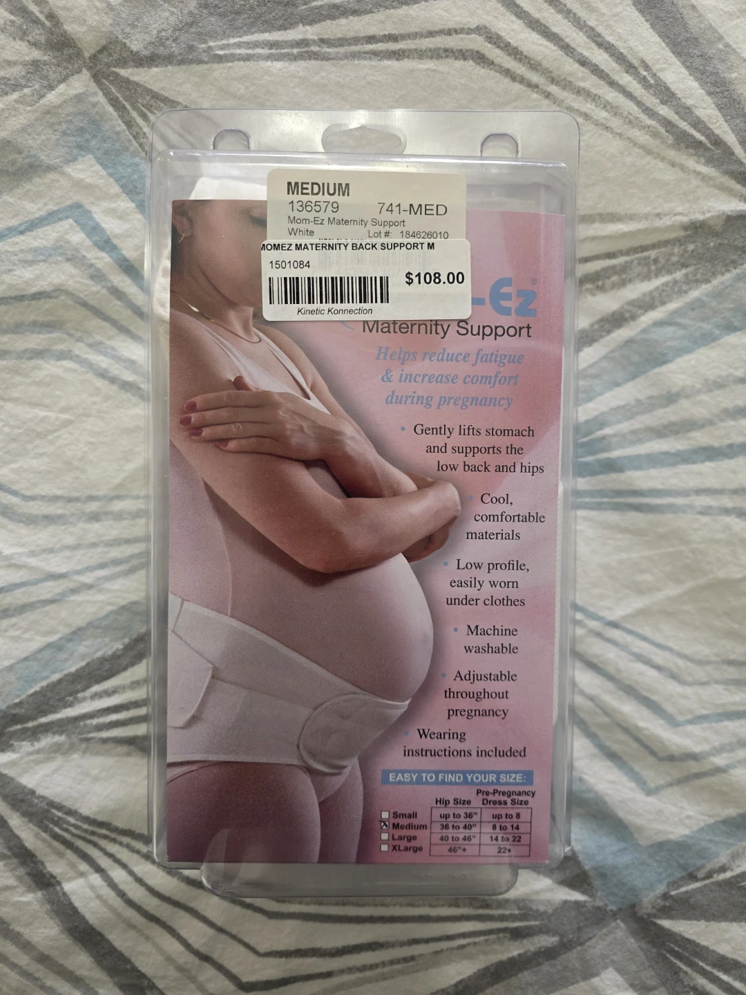 Mom-Ez Maternity Support Belt - Medium