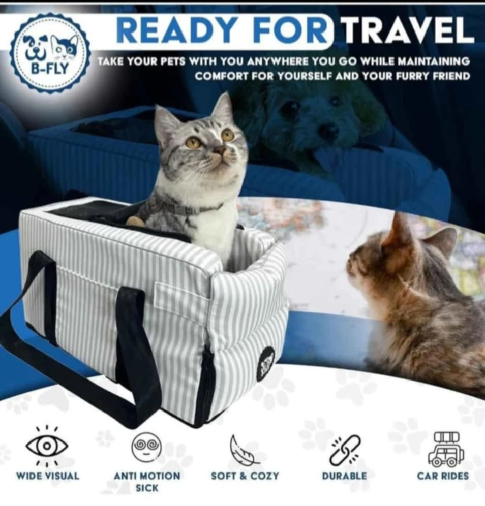 b-fly dog car seats for small dogs - with safety straps is ... - photo 2