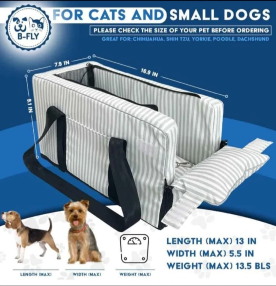 b-fly dog car seats for small dogs - with safety straps is ... - photo 5