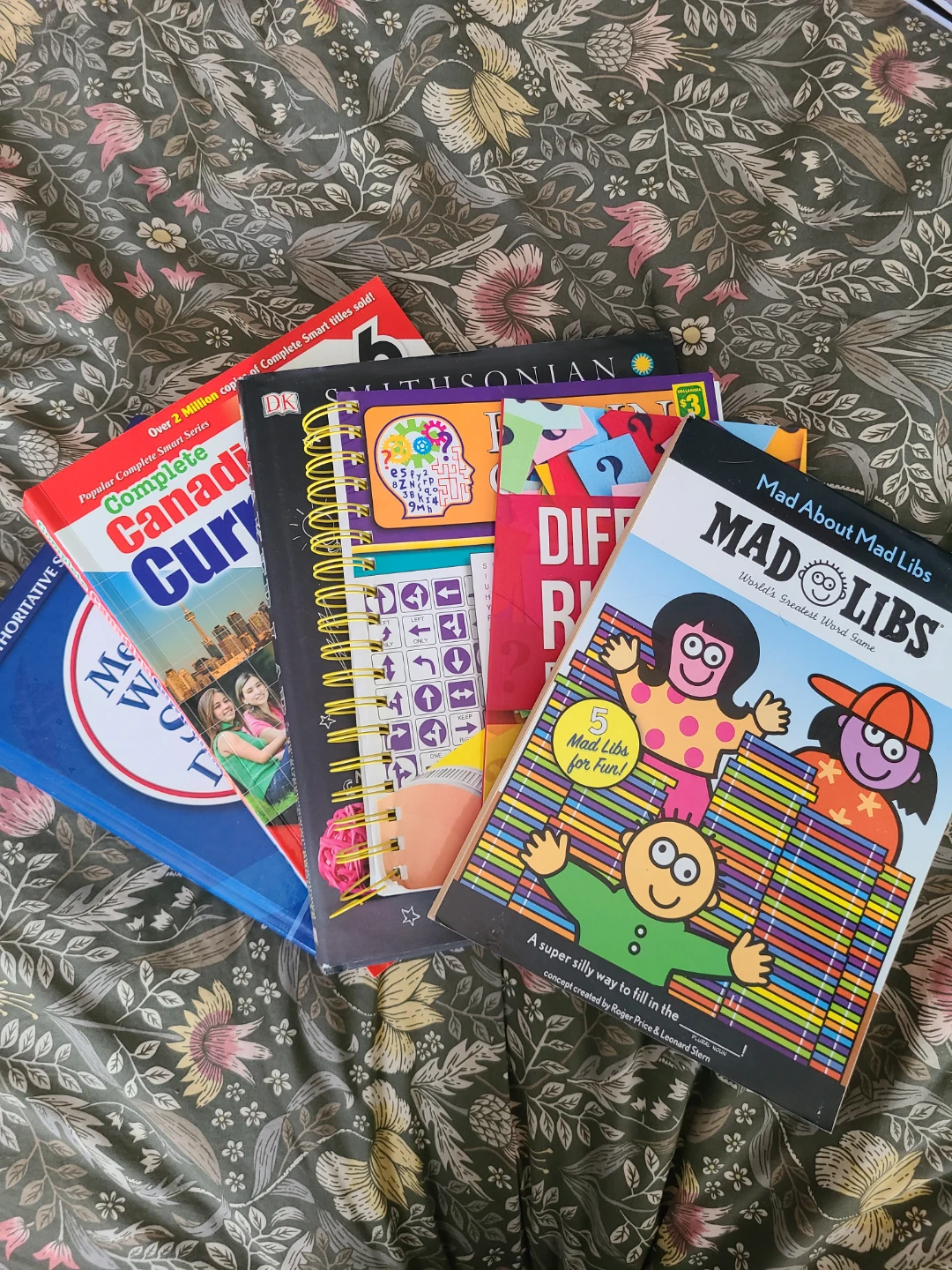 Lot of educational books for kids 🥕