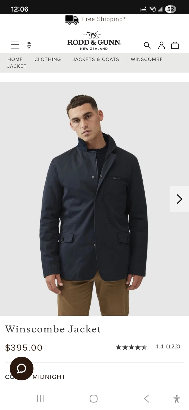 Rodd & Gunn Winscombe Jacket