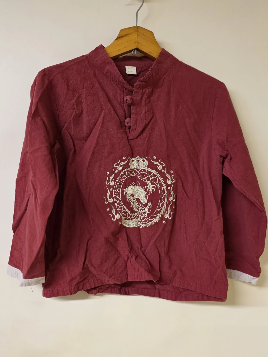 Chinese Style Dragon Outfit Kids Size 140 or 8/10