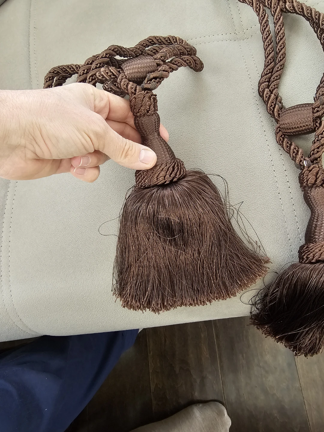 Curtain Tiebacks  Holdbacks for Curtains Drape ..... - photo 5