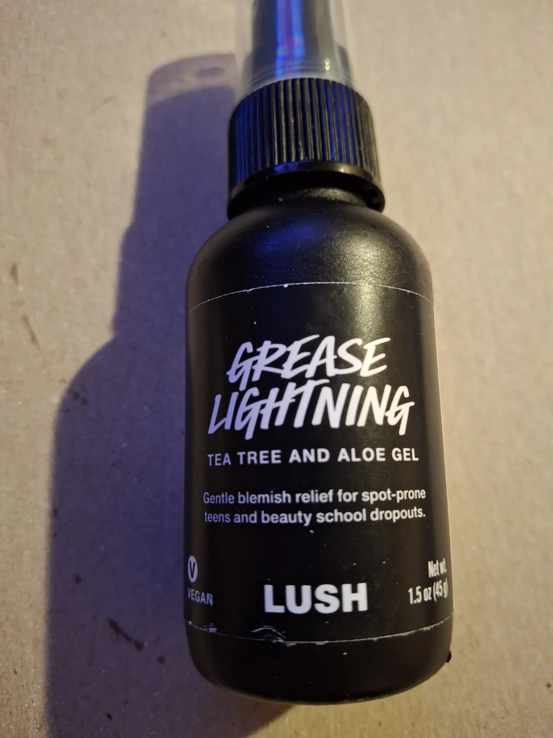 LUSH Grease Lightning Tea Tree and Aloe Gel 1.5oz