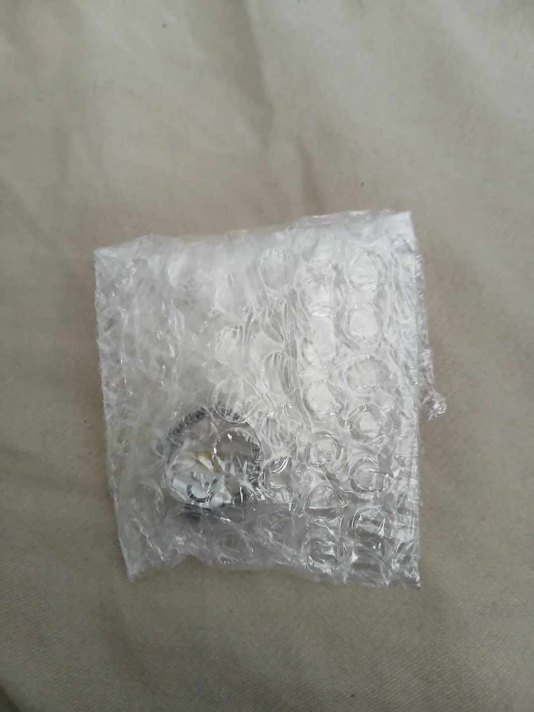 Silver Tone Quartz Ring Watch - photo 2