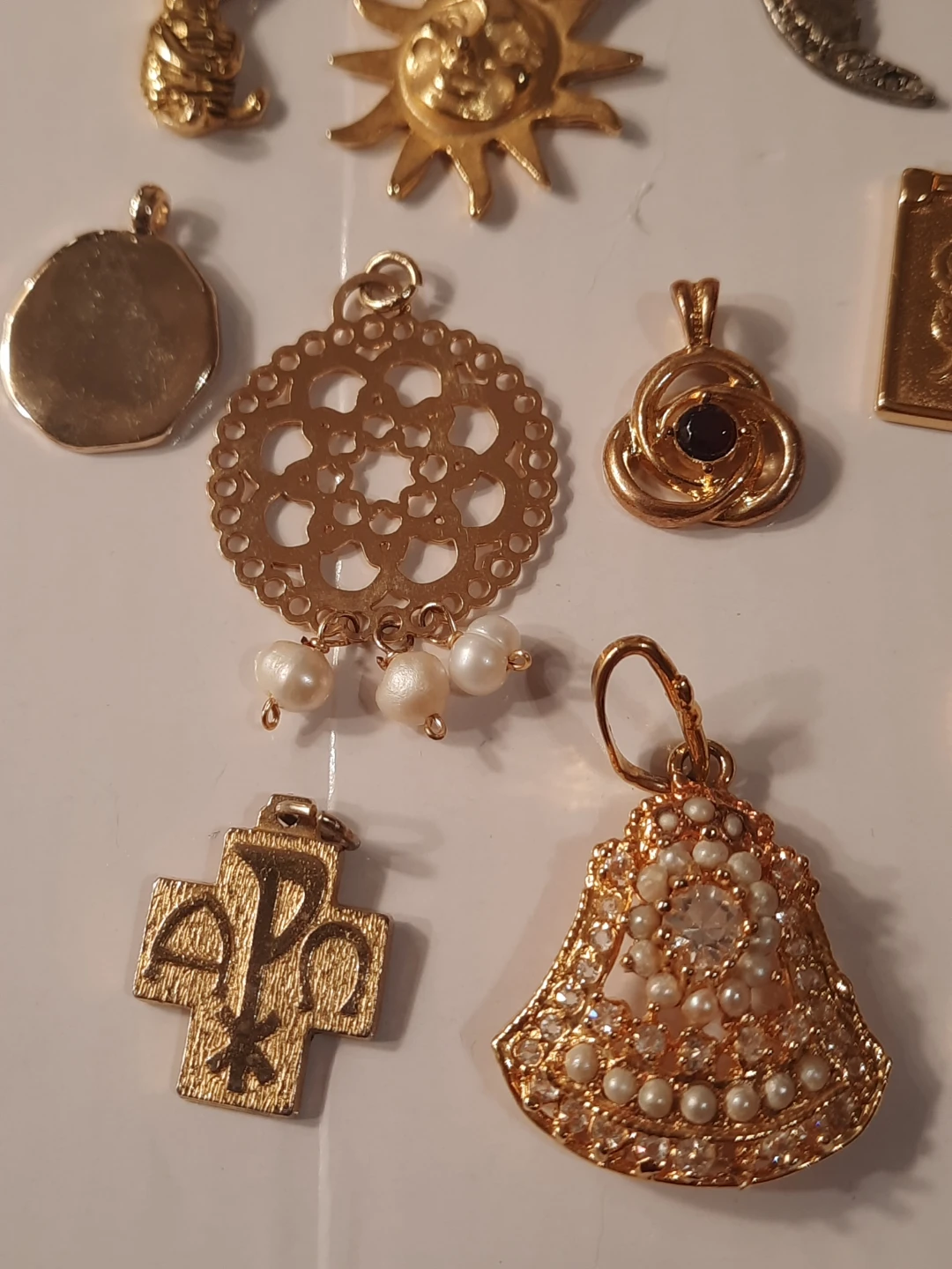 Assorted Gold Tone Charms - photo 4