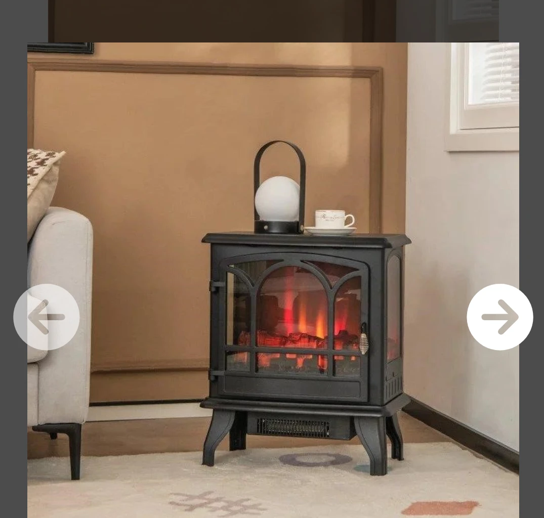 Costway 20 inch 1400W Electric Stove Heater