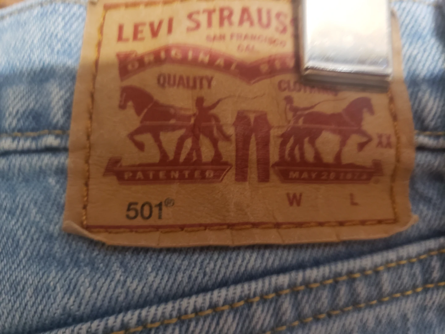 Levi's 501 Jeans W32 L30 - photo 2