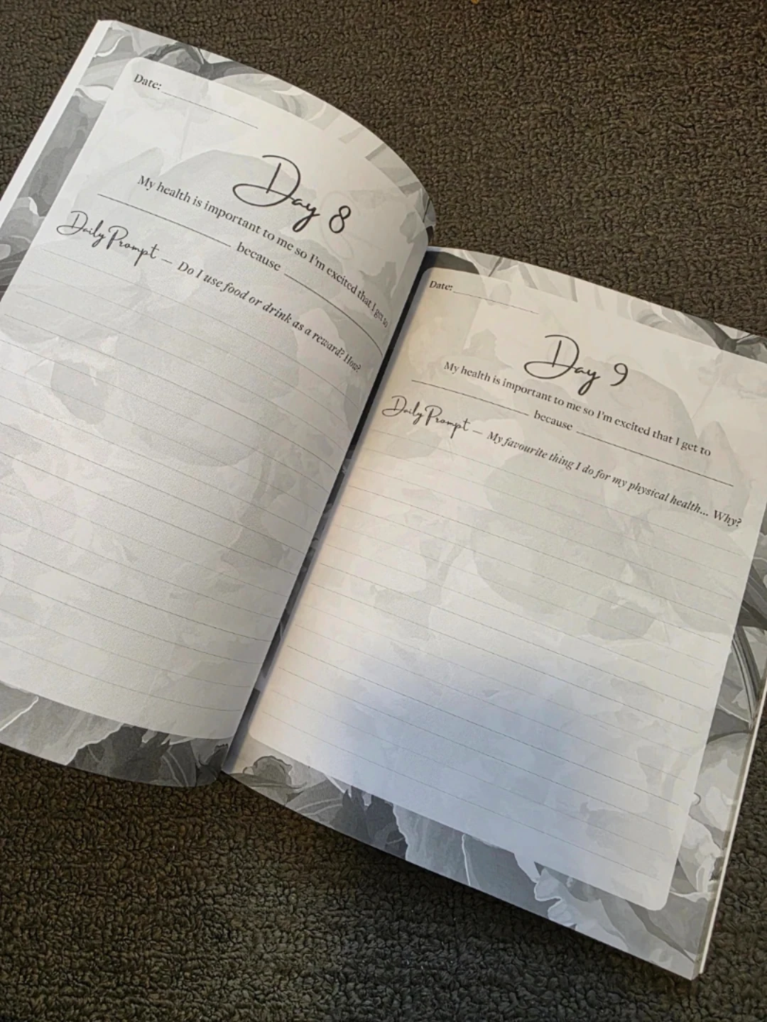 BLOOM the body edition Weight Loss Journal - photo 2