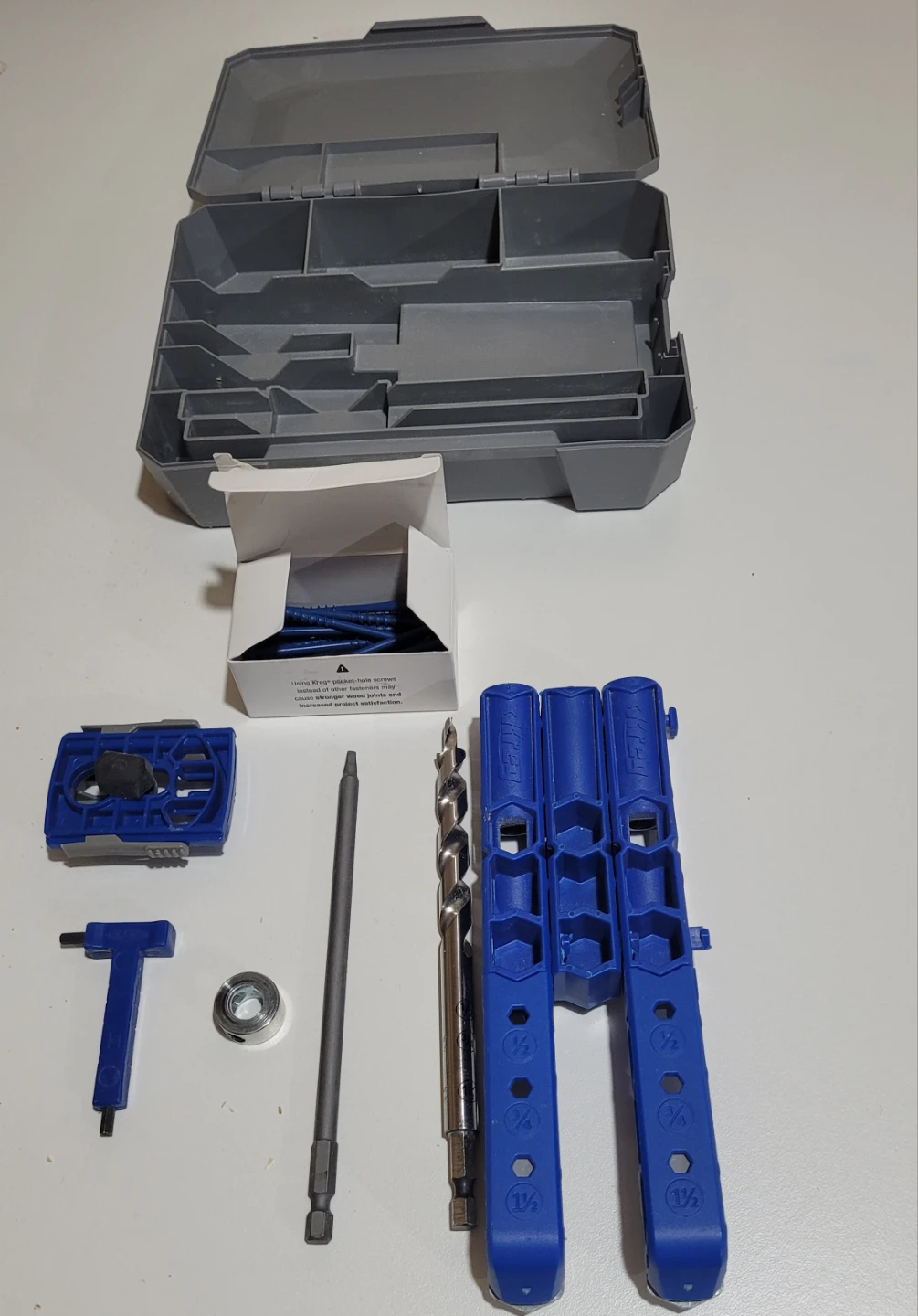 Kit Kreg: Kreg Cabinet Hardware Jig + Kreg Pocket Hole Jig 320 - photo 5
