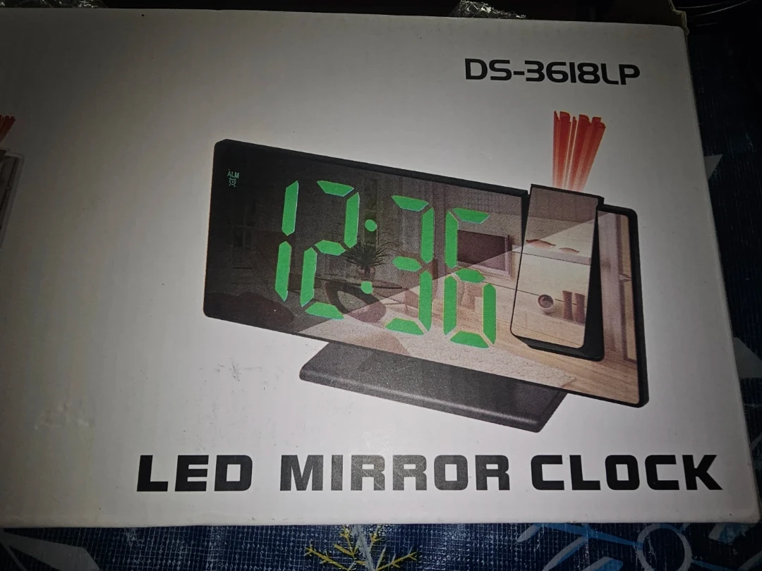 LED Projector Clock