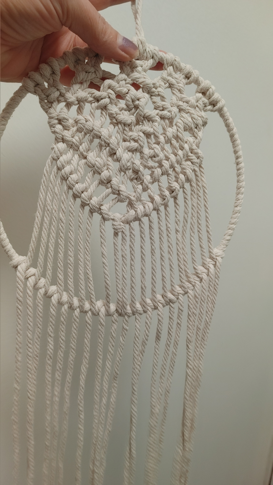 Handmade Macrame Dreamcatcher Wall Hanging - photo 3