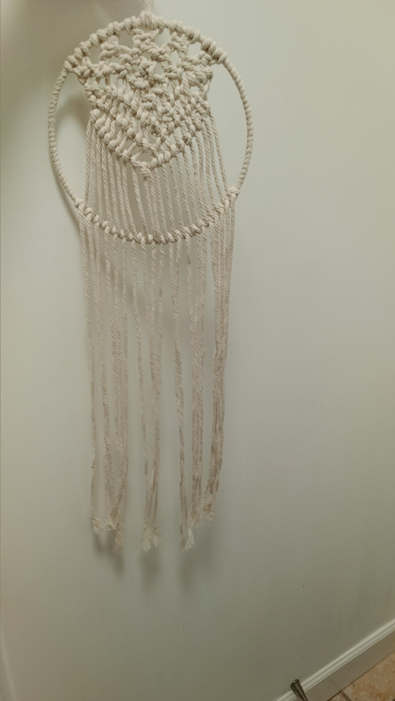 Handmade Macrame Dreamcatcher Wall Hanging - photo 5