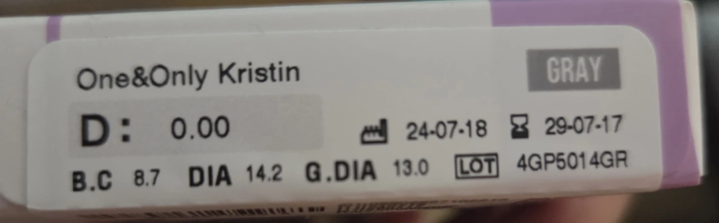 Hapa Kristin One&Only Kristin 1Day Gray Contact Lenses - 10 pcs - photo 5