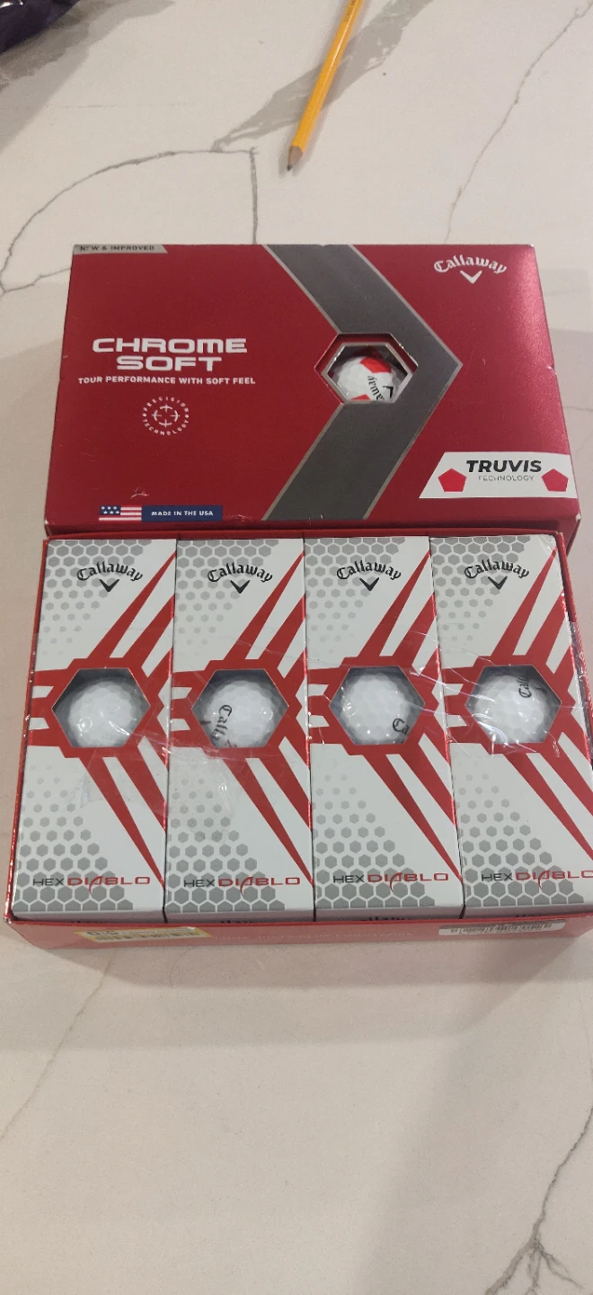 Callaway Chrome Soft & Hex Diablo Golf Balls – New truvis - photo 2