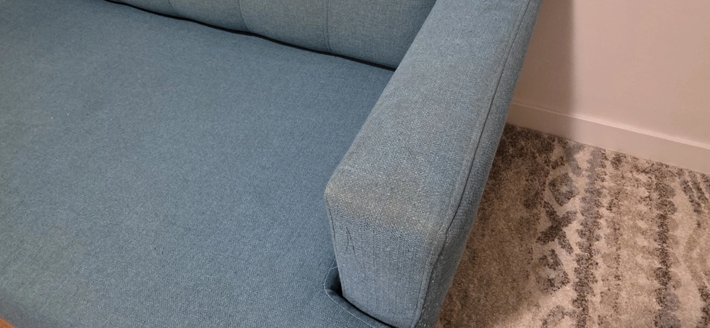 Blue Accent Chair - photo 3