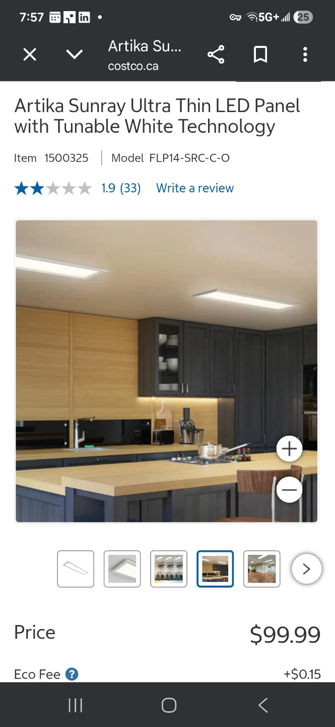 Artika Sunray Ultra-Thin LED Panel - photo 3