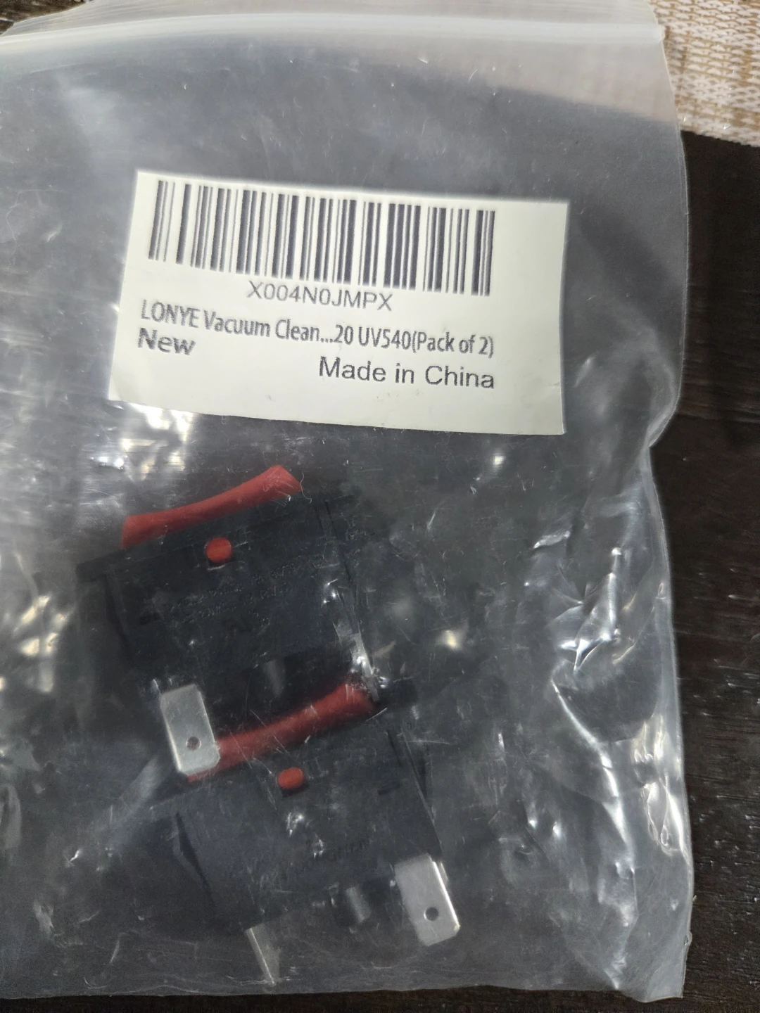 LONYE Vacuum Cleaner Switches (Pack of 2)